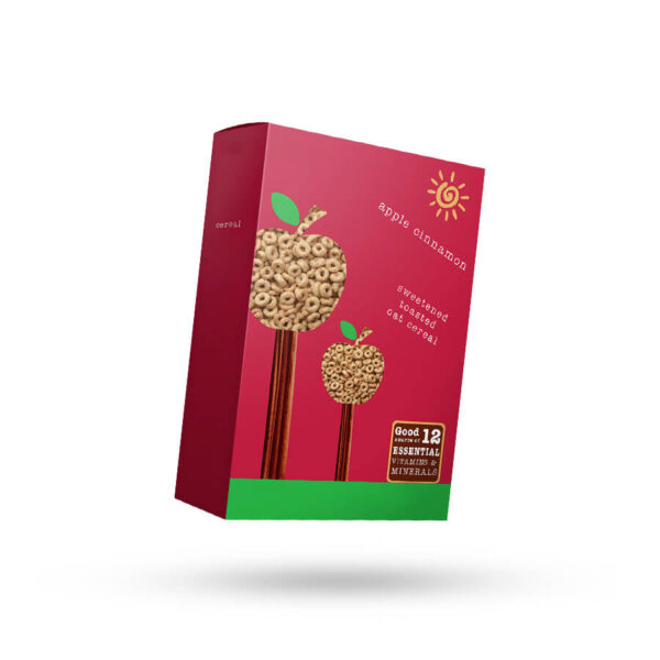 Blank Cereal Box
