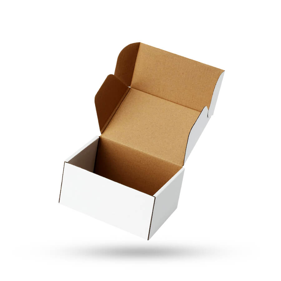 Custom White Corrugated Boxes