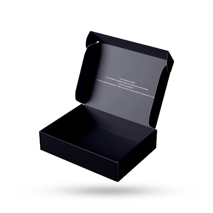 Luxury Black Mailer Boxes