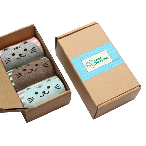Luxury printed socks boxes