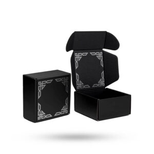 Black Cardboard Boxes