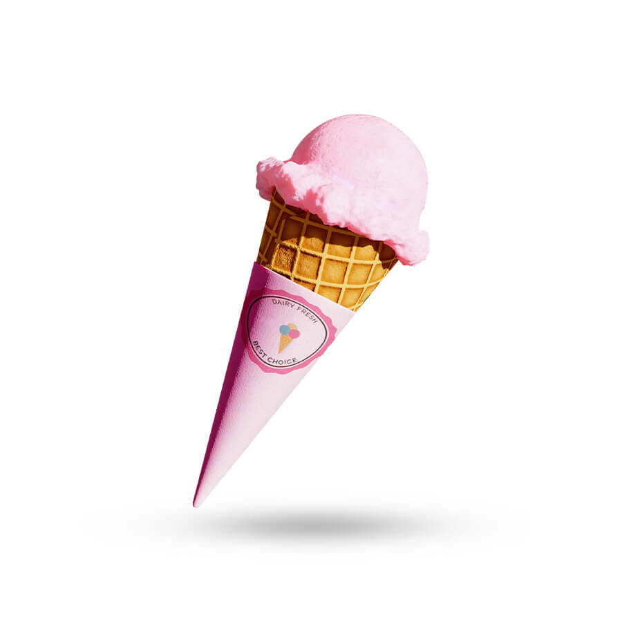 Custom Ice Cream Cone Wrappers