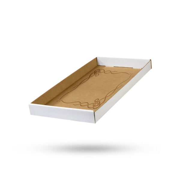 White Cardboard Trays