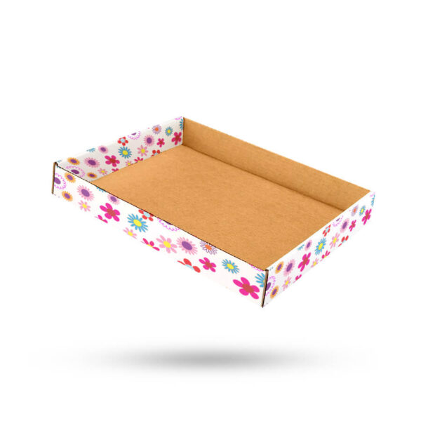 White Cardboard Trays - Image 2